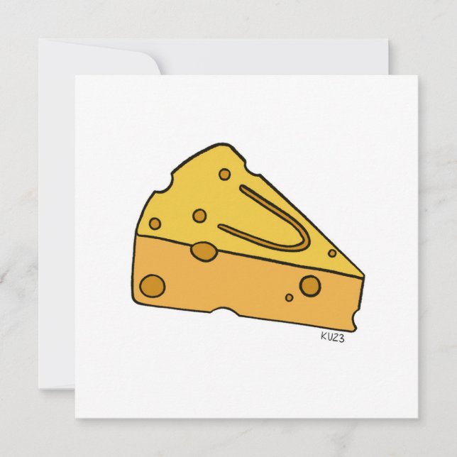 Käse-Schatz Dankeskarte (Vorderseite)