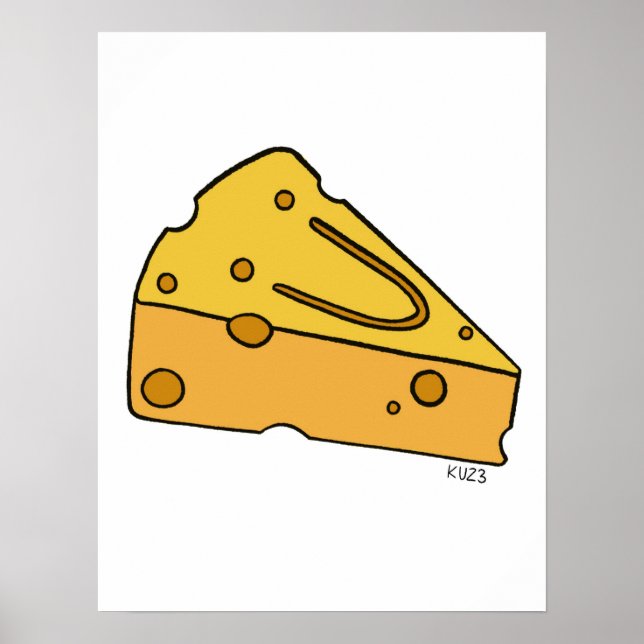Käse-Schatz-Käse Poster (Vorne)