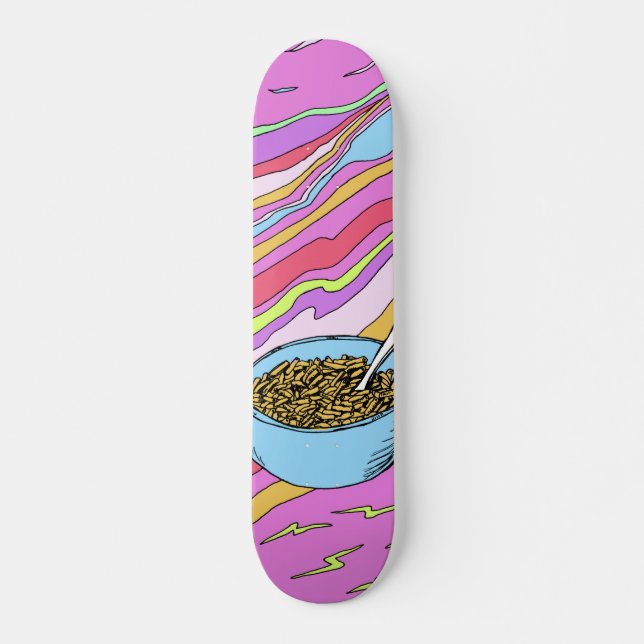 Käse-Skateboard-Plattform Psychedlic Mac-N Skateboard (Vorne)