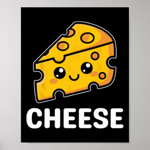 Käse Slice Mac Macaroni Kawaii Halloween Kostüm Poster
