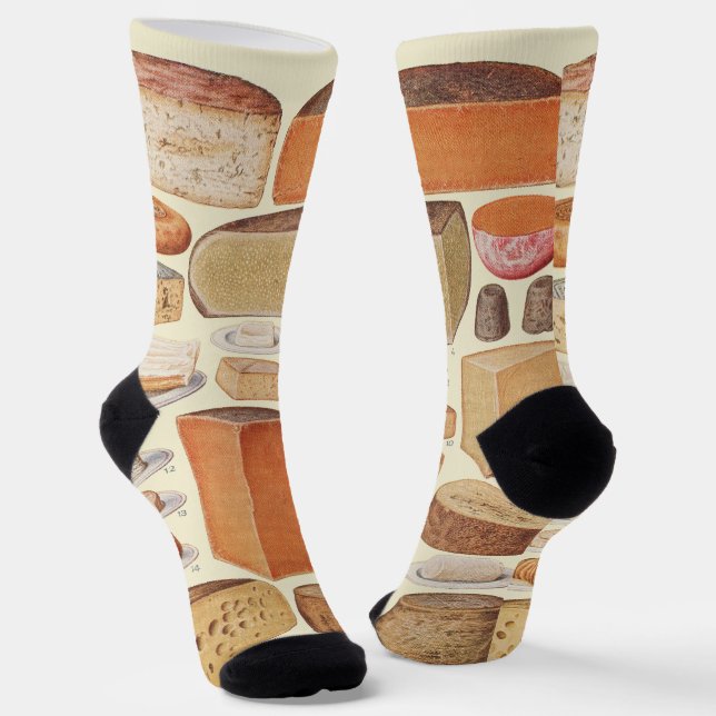 Käse Socken (Gewinkelt)