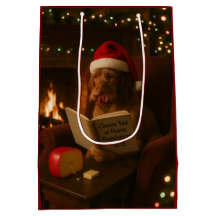 Käse-Steuer-Weihnachtsgeschenktasche Drahthaar-Viz