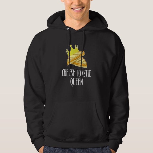 Käse Toastie Queen Hoodie (Vorderseite)