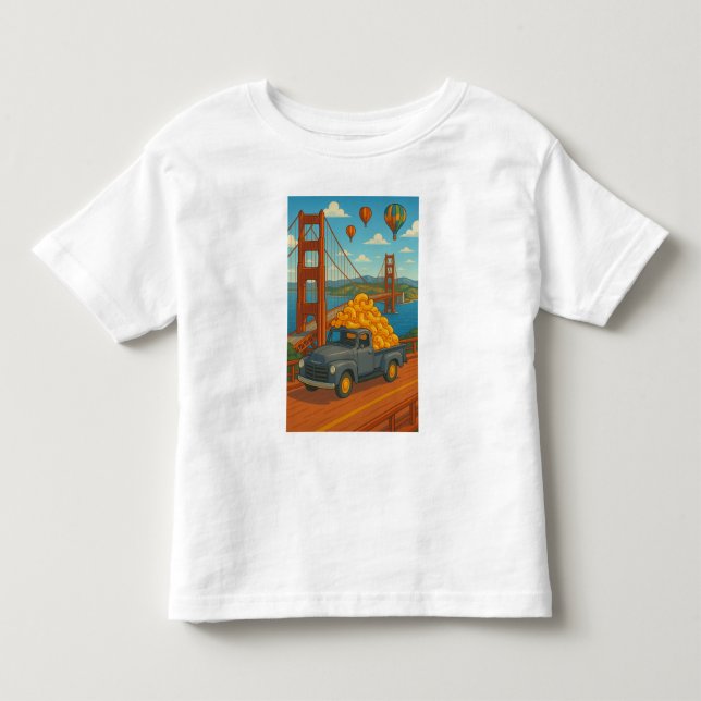 Käse und Käse für 4 t Kleinkind T-shirt (Vorderseite)