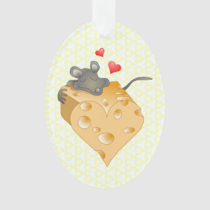 Käse und Maus Ornament