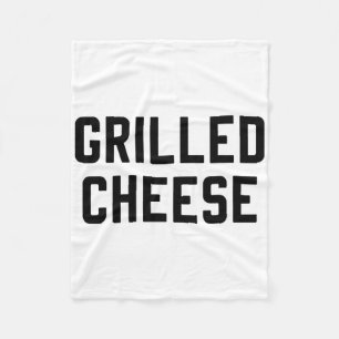 Käse und Tomatensuppe, gegrillt, entsprechende Kos Fleecedecke