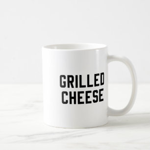 Käse und Tomatensuppe, gegrillt, entsprechende Kos Kaffeetasse