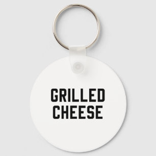 Käse und Tomatensuppe, gegrillt, entsprechende Kos Schlüsselanhänger