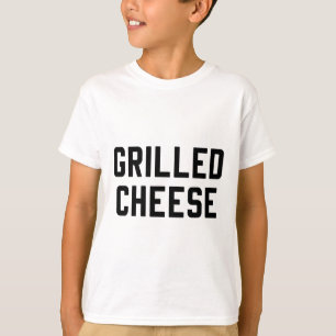 Käse und Tomatensuppe, gegrillt, entsprechende Kos T-Shirt