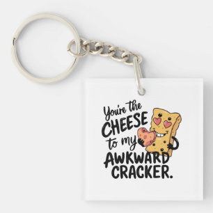Käse zu My Awkward Das sonnige und Niedliche Val Schlüsselanhänger