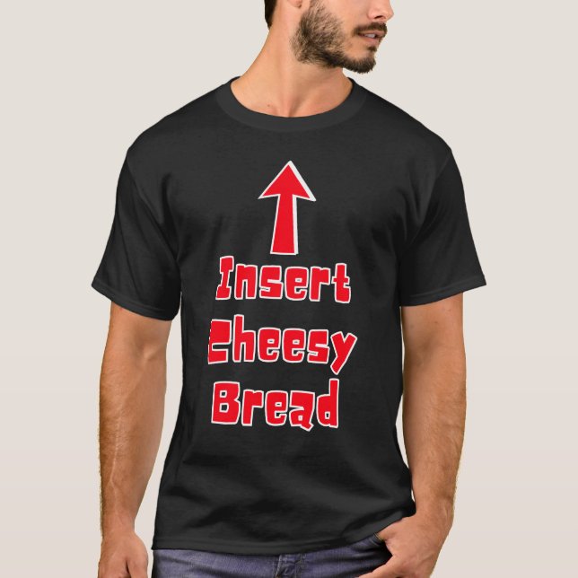 Käsebrot in den Feinschmecker einsetzen T-Shirt (Vorderseite)