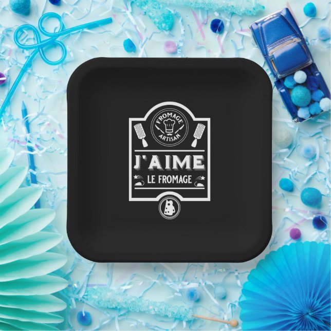 Käsefresser Pappteller (Party)