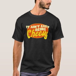 Käsefutter macht es nicht leicht, ein schmackhafte T-Shirt