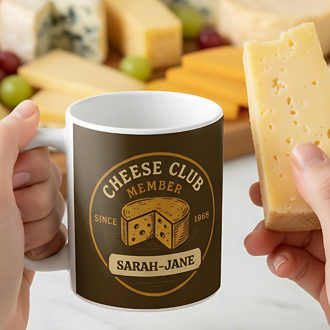 Käsehafenmitglied Cheesy-Geschenk Kaffeetasse (Von Creator hochgeladen)