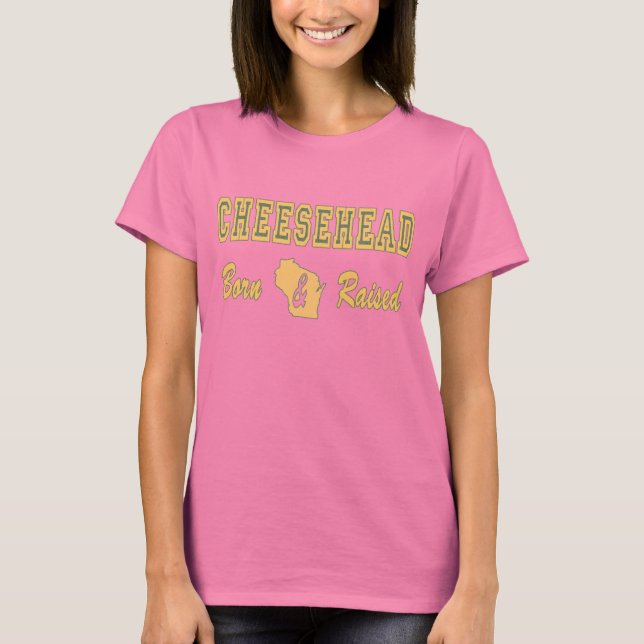 Käsekopf geboren und erhöht2 T-Shirt (Vorderseite)