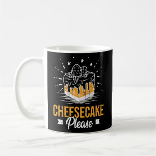 Käsekuchen Bitte Funny Cheese Eater Graphic Kaffeetasse