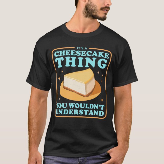Käsekuchen T-Shirt (Vorderseite)