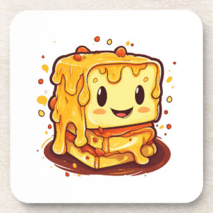 Käseliebhaber Getränkeuntersetzer