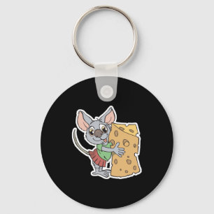 Käsemaus Schlüsselanhänger