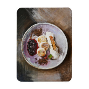 Käsepfannkuchen mit Berries - Gourmet-Küche Magnet