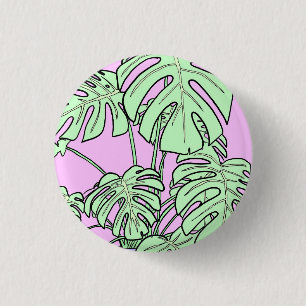 Käsepflanze Lesezeichen, Pflanzenliebhaber Button