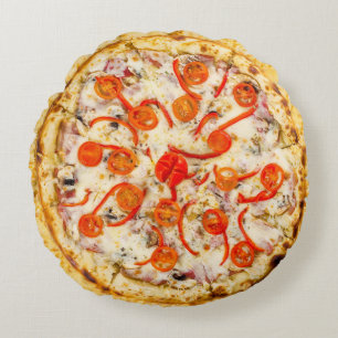 Käsepizza Rundes Kissen