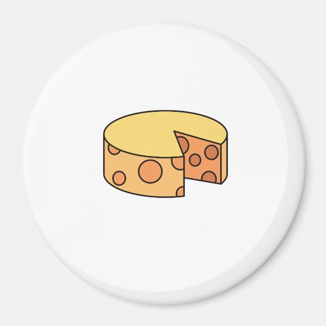 Käserad Magnet (Vorne)