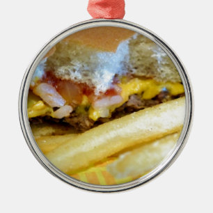 Käsermeister und Fries Ornament Aus Metall