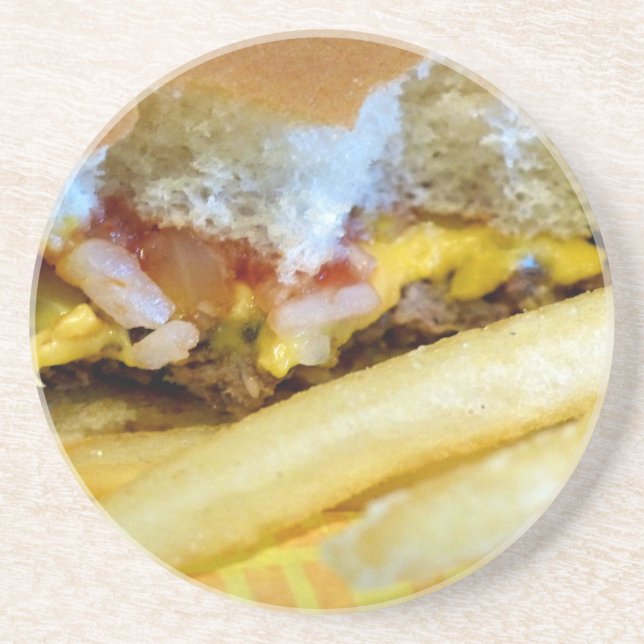 Käsermeister und Fries Sandstein Untersetzer (Vorne)