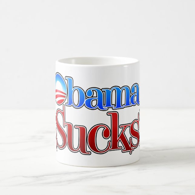 Kaserne Obama ist zum Kotzen Kaffeetasse (Mittel)
