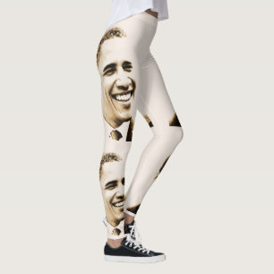 Kaserneobama-helles cremefarbenes leggings
