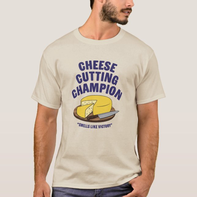 Käseschneider Champion T - Shirt (Vorderseite)