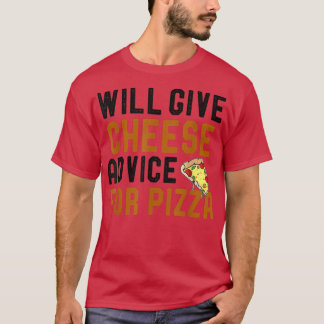 Käseservice für Pizza Funny Pizza Liebe T-Shirt