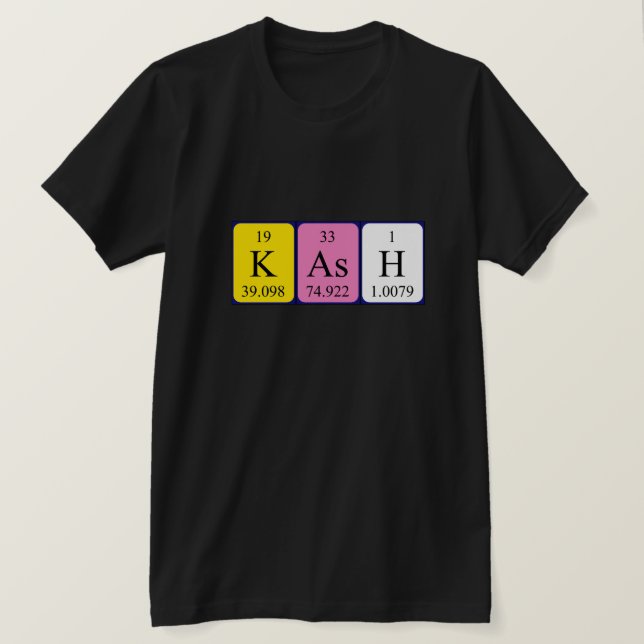 Kash Periodenname Shirt (Design vorne)