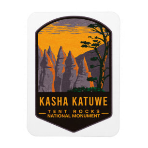Kasha Katuwe Tent Rocks Nationaldenkmal Magnet