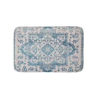 Kashan Poshti Central Persian Rug Print Badematte