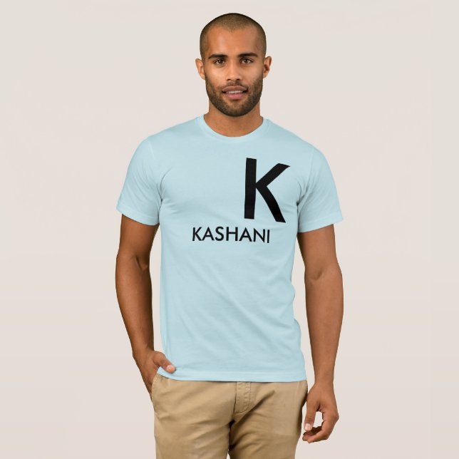KASHANI Men's Basic Bella Leinwand T - Shirt (Vorne ganz)