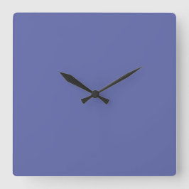 Kashmir Blue Quadratische Wanduhr