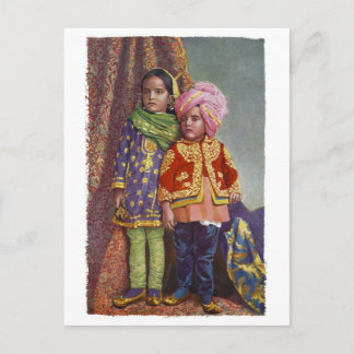 Kashmir Kids Postcard Postkarte