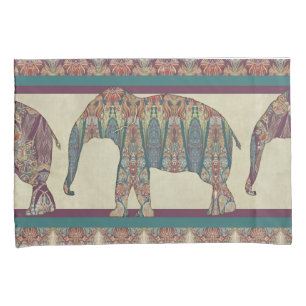 Kashmir Paisley Elephant Art Kissenbezug