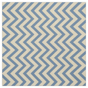 Kashmire Blue Spice Moods Chevrons Stoff