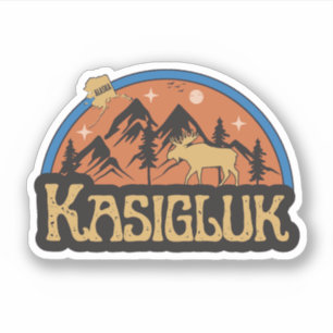 Kasigluk, Alaska Aufkleber