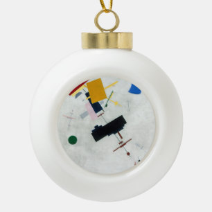 Kasimir Malewitsch - Suprematismus Keramik Kugel-Ornament
