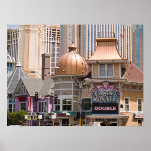 Kasino Royale Las Vegas Foto-Plakat-Druck Poster