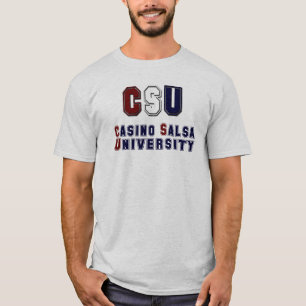 Kasino-Salsa-Universität T-Shirt