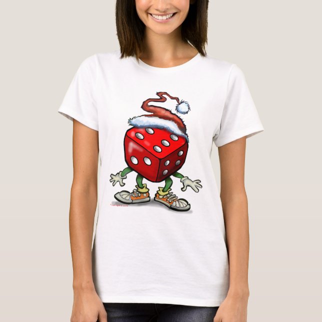 Kasino-Weihnachten T-Shirt (Vorderseite)