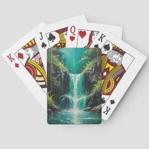Kaskade der Ruhe Spielkarten