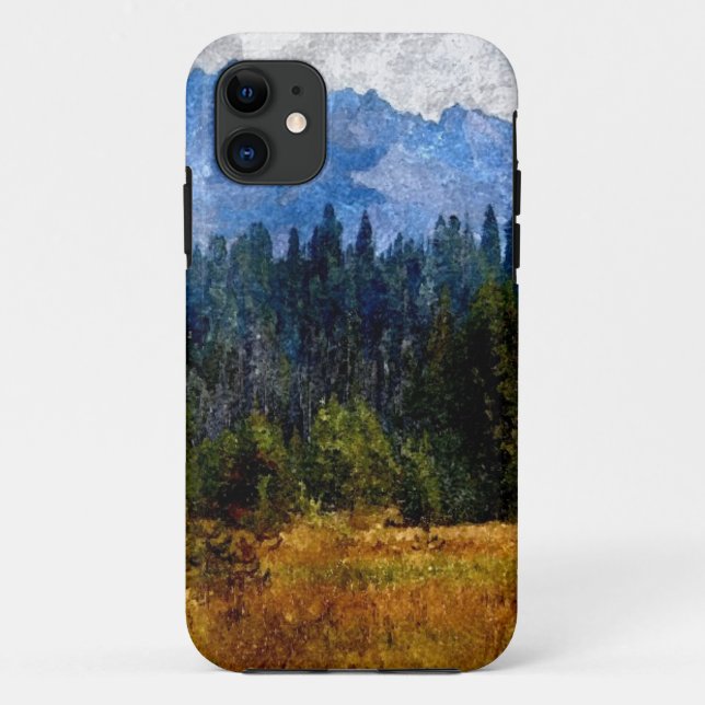 Kaskaden-Berge Wiese, Oregon Case-Mate iPhone Hülle (Rückseite)