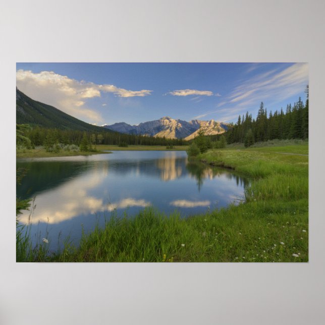 Kaskadenbecken Poster (Vorne)