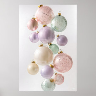 Kaskadenschmuck-Cluster Pastelltraum Poster